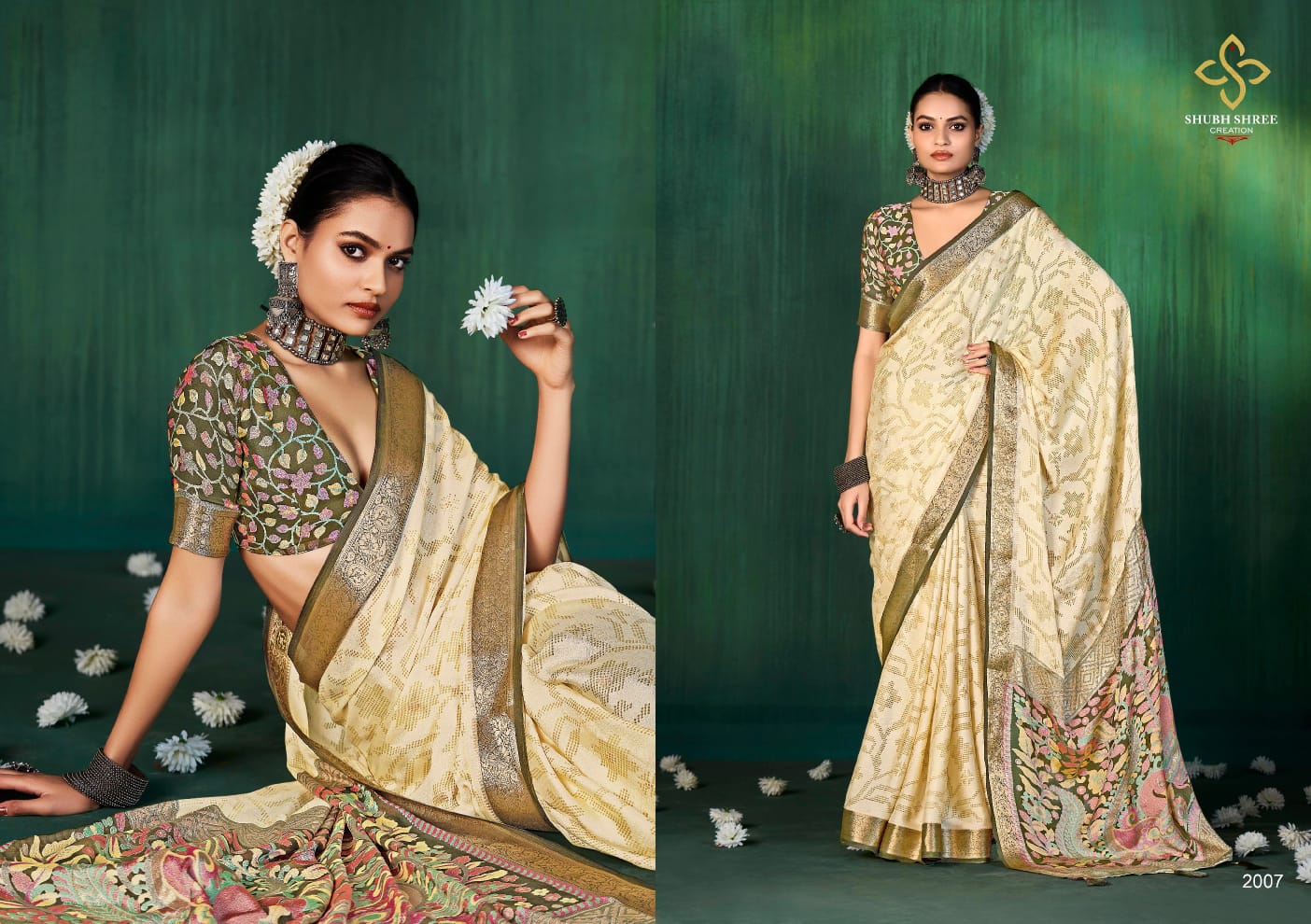 Devyani By Shubh Shree Brasso Wedding Wear Surat Saree Wholesale Market